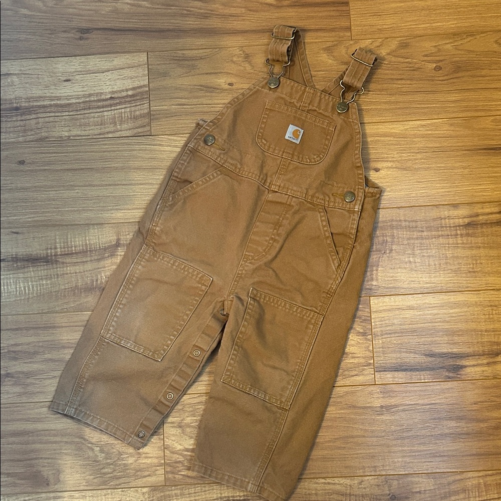 Carhartt Kids Brown Overalls